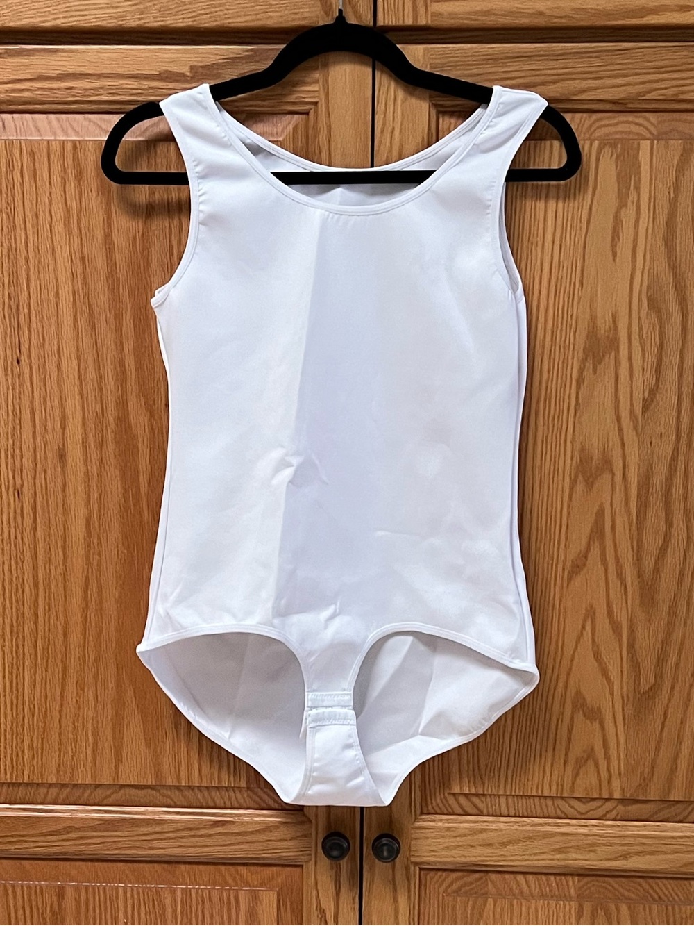 Womenโs White Bodysuit, GUC, Size L